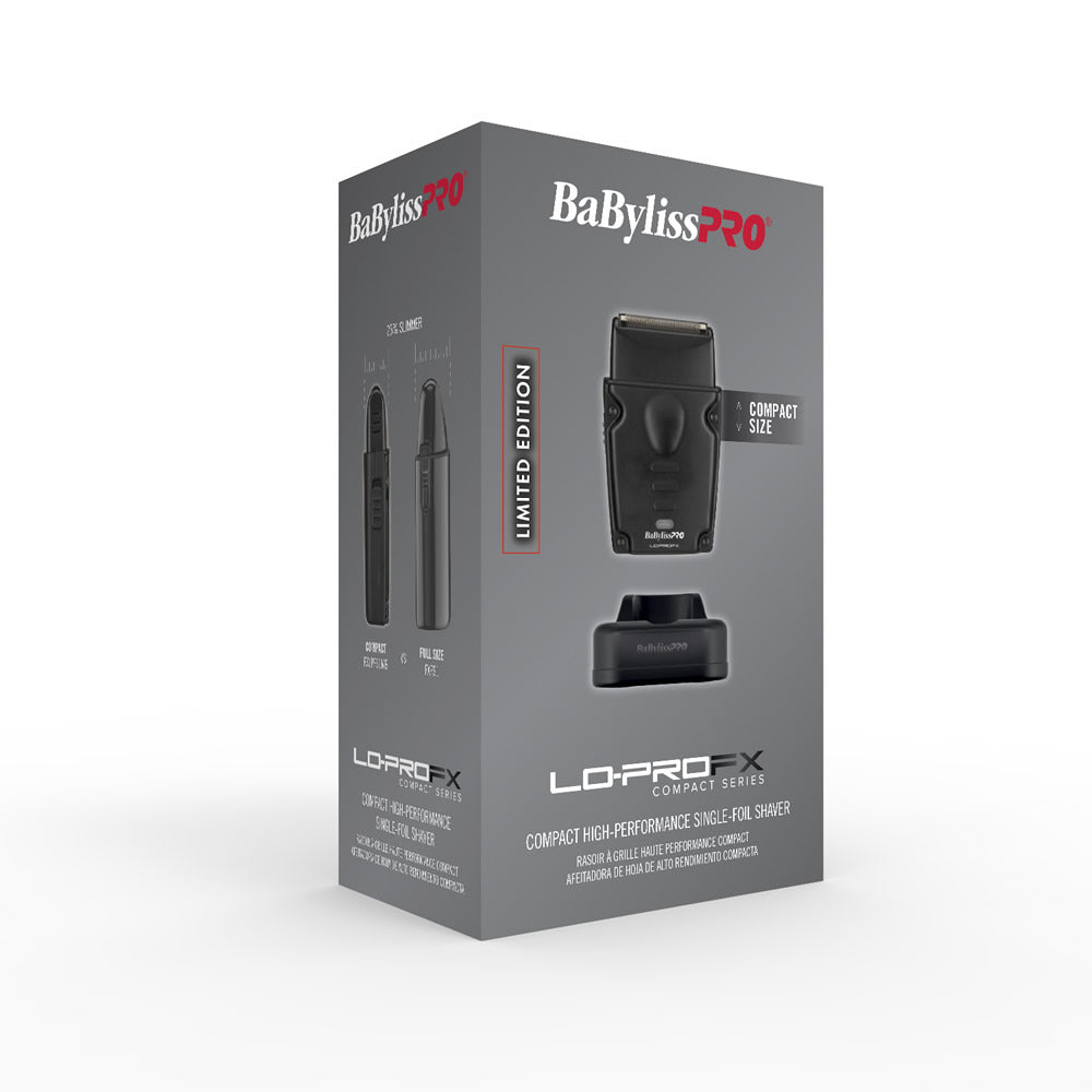 BaBylissPRO Compact LO-PROFX Shaver (Black)
