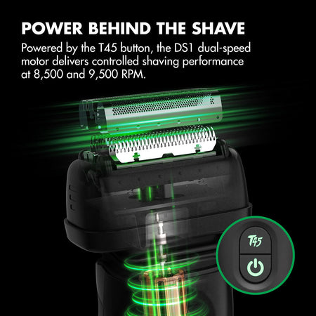 BaBylissPRO x Tomb45 Wireless Charging Foil Shaver (Black)
