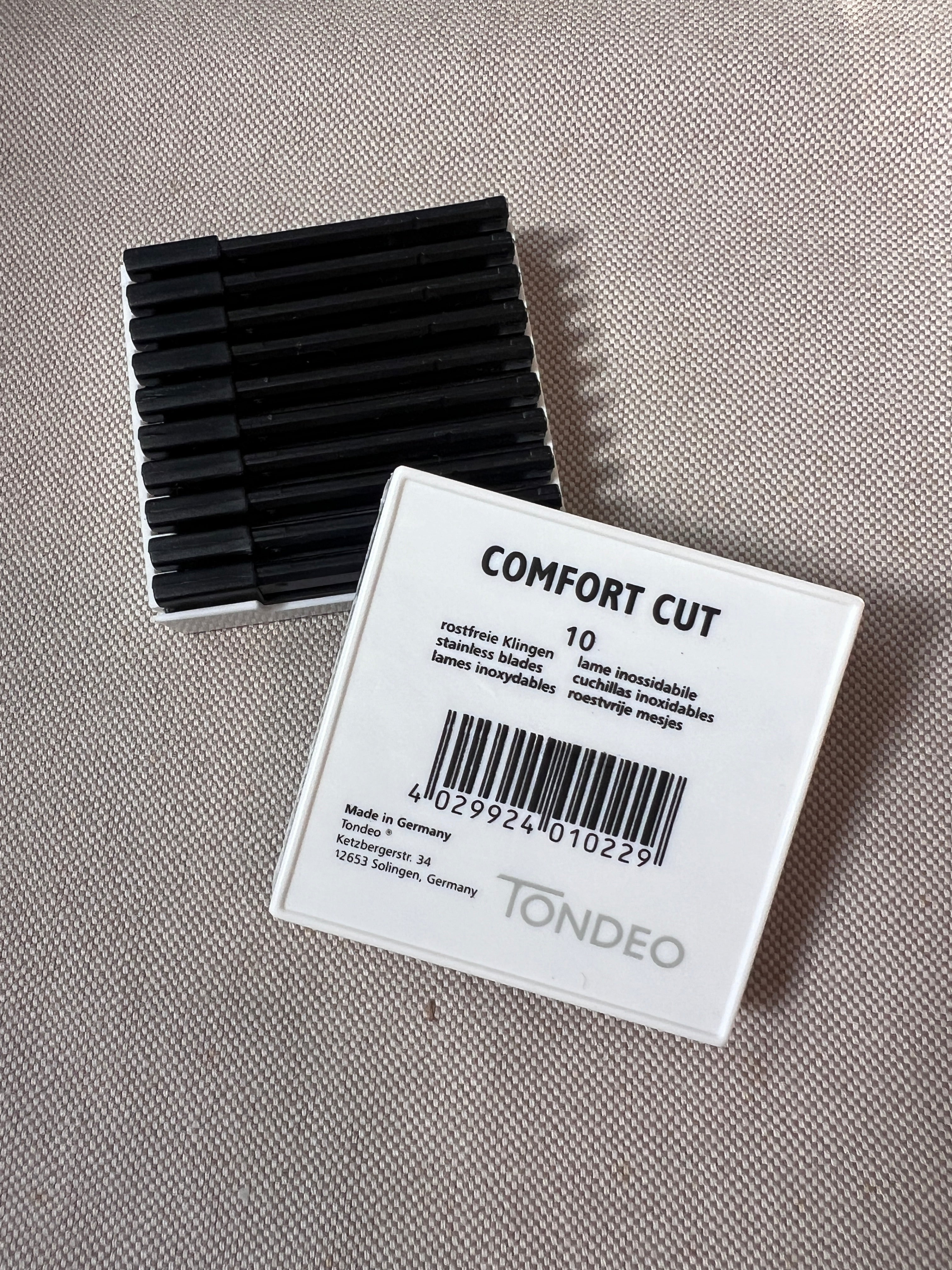 Tondeo Comfort Cut 10x10 Blades