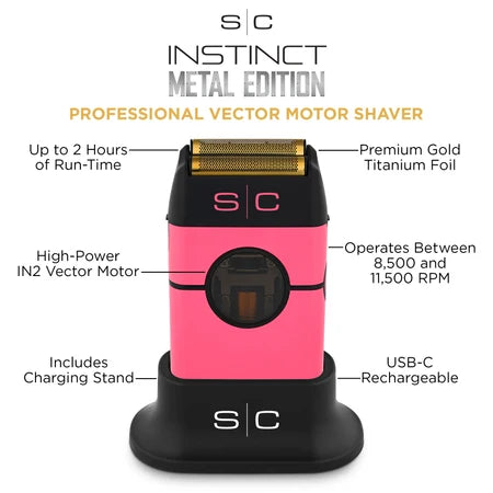 StyleCraft Instinct Shaver (Pink)