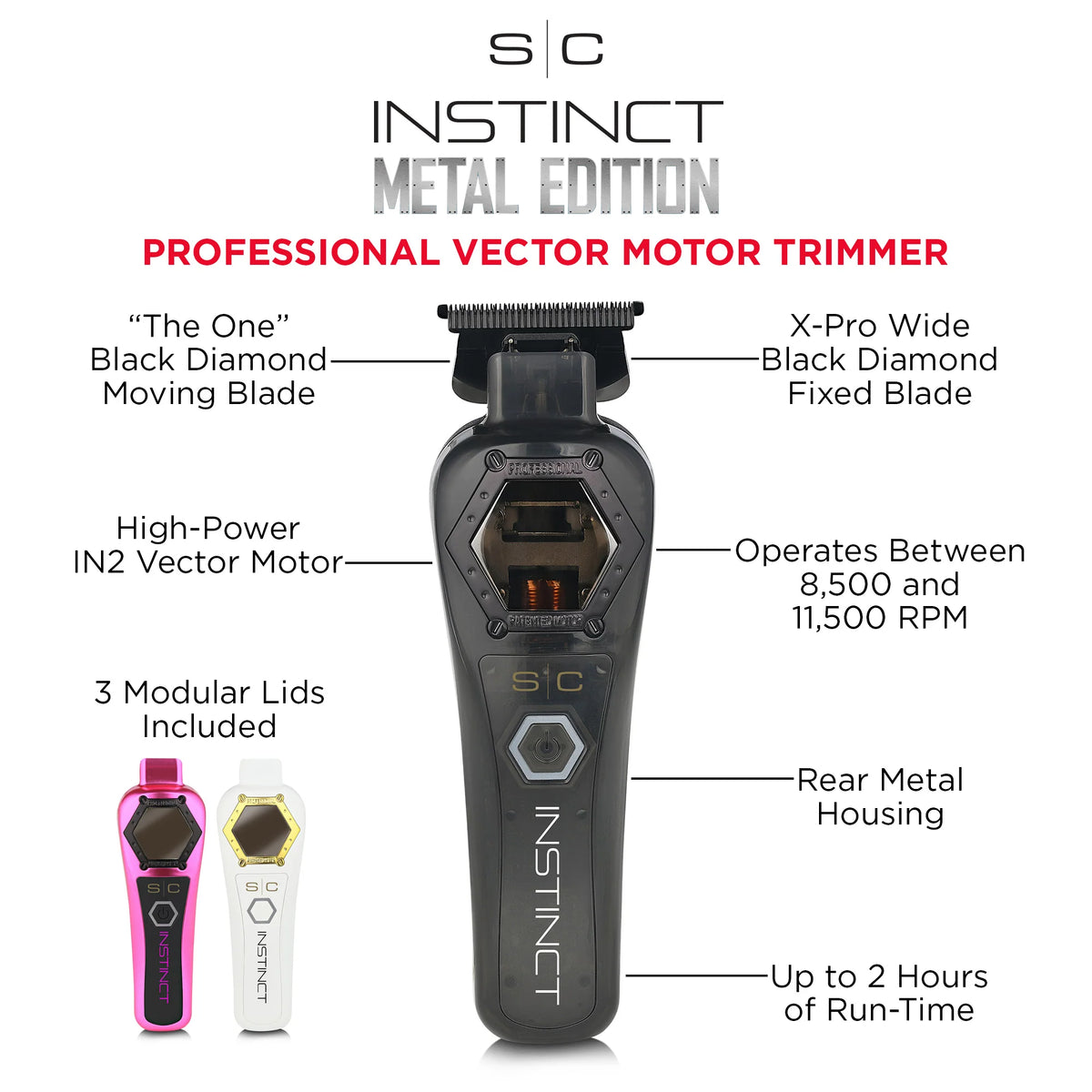 StyleCraft Instinct Metal Trimmer