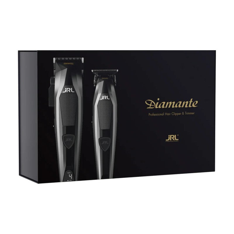 JRL Diamante Set - Clipper + Trimmer (Black)