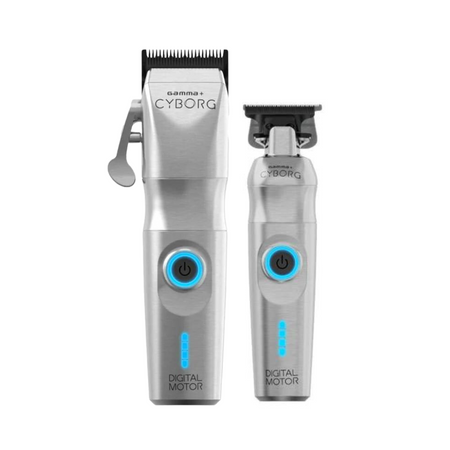 Gamma+ Cyborg Clipper & Trimmer Combo