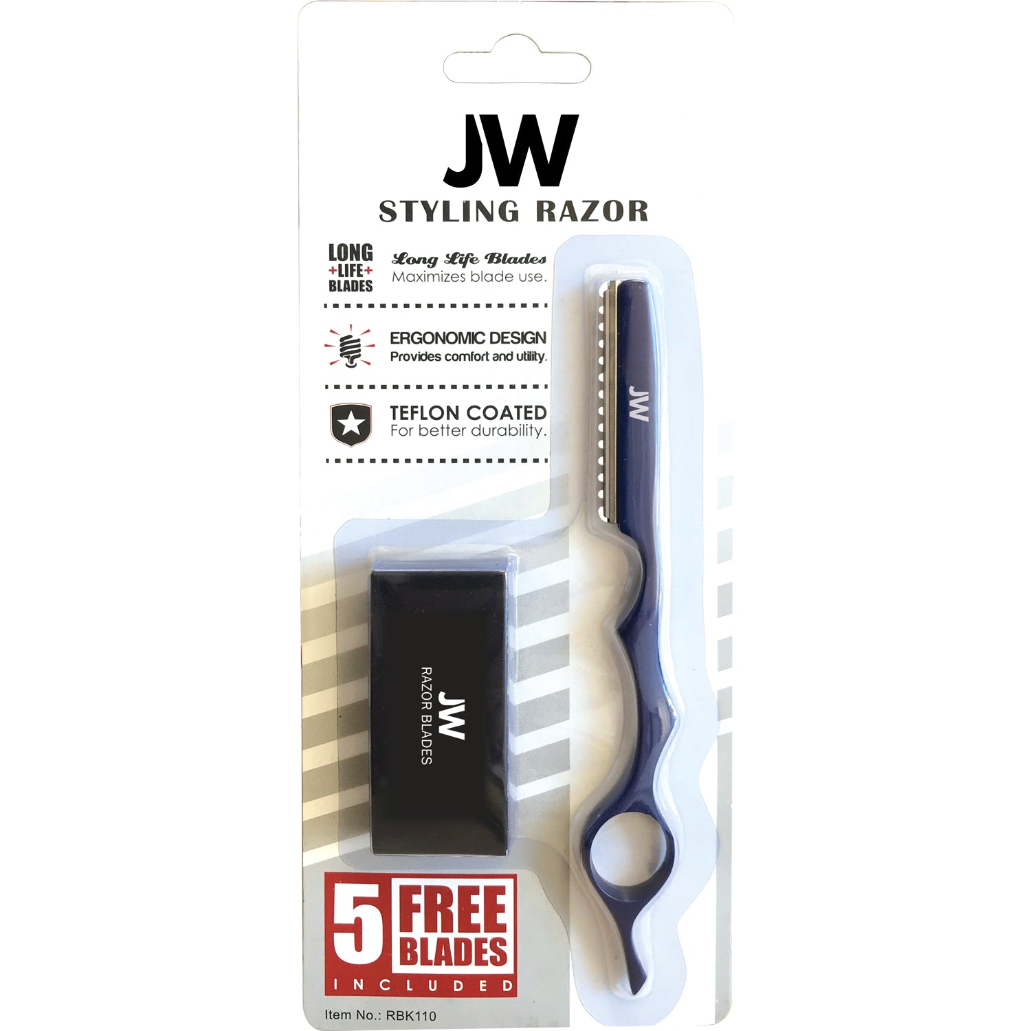 JW Blue Razor & Blades Kit