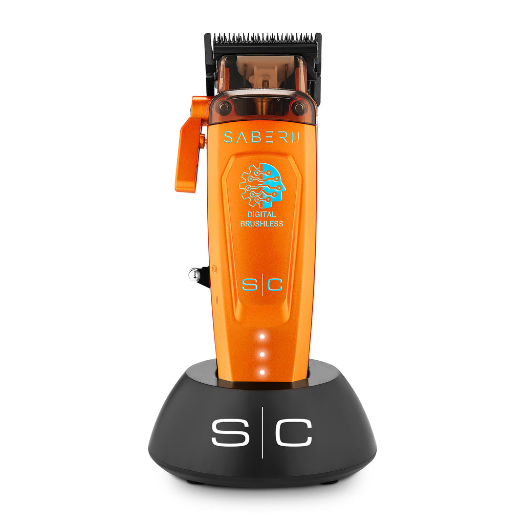StyleCraft Saber Clipper & Trimmer Combo (Orange)
