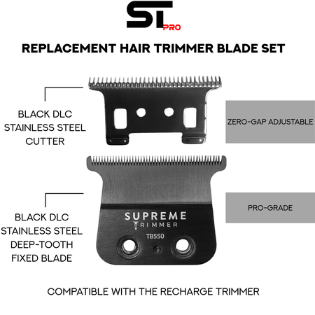 Supreme Trimmer Deep Tooth Blade for DarkStar Trimmer-TB550