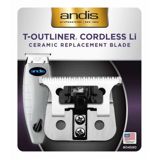 ANDIS T-OUTLINER CORDLESS CERAMIC REPLACEMENT BLADE (#04590)