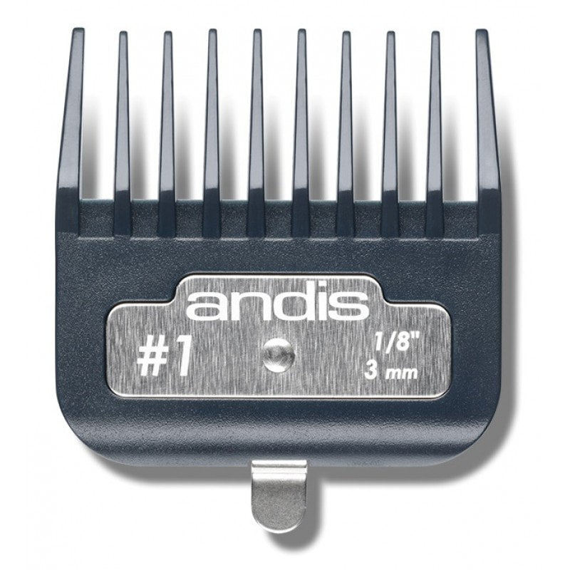 ANDIS PREMIUM METAL ATTACHMENT COMB #1 (#33665)
