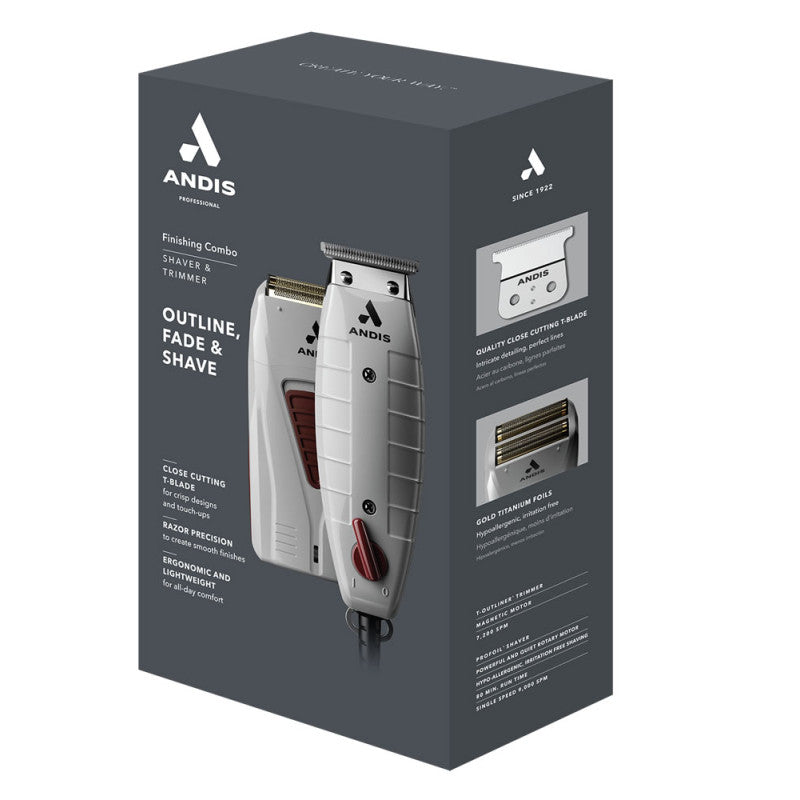 Andis Finishing Combo (Shaver & Trimmer)