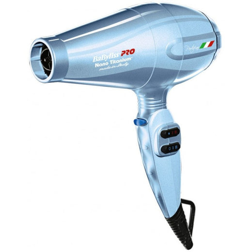 BaBylissPRO Nano Titanium Portofino Full-Size Dryer (Blue)