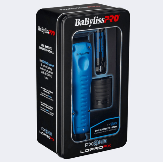 BaBylissPRO® FXONE™ Lo-ProFX Limited Edition Black & Blue Clipper FX829BL