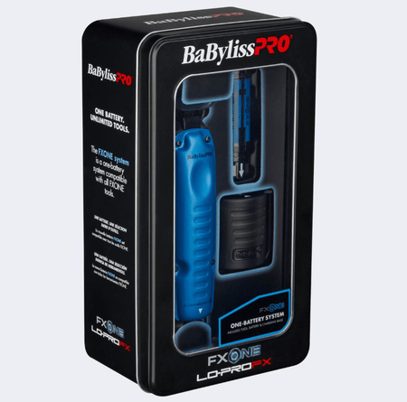 BaBylissPRO® FXONE™ Lo-ProFX Limited Edition Black & Blue Trimmer FX729BL
