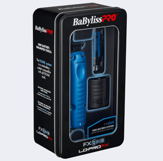BaBylissPRO® FXONE™ Lo-ProFX Limited Edition Black & Blue Trimmer FX729BL