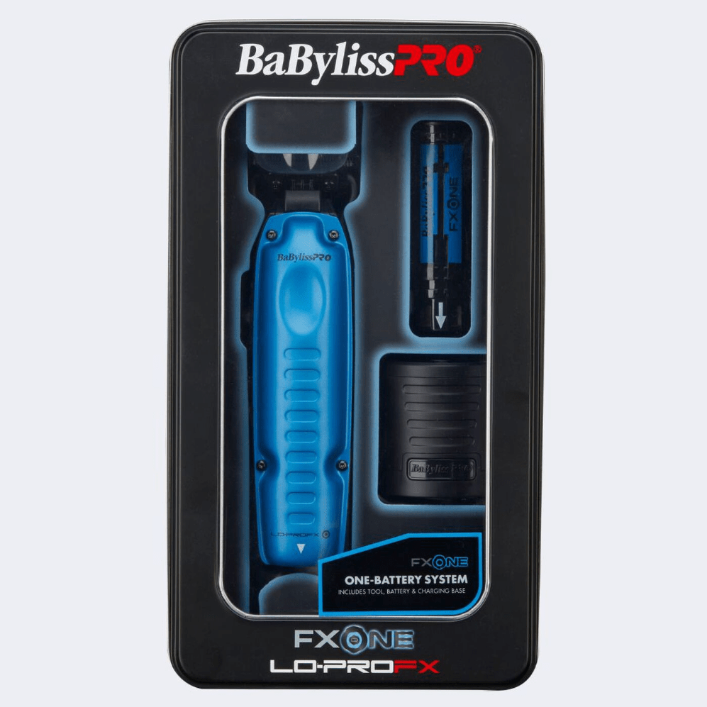BaBylissPRO® FXONE™ Lo-ProFX Limited Edition Black & Blue Trimmer FX729BL