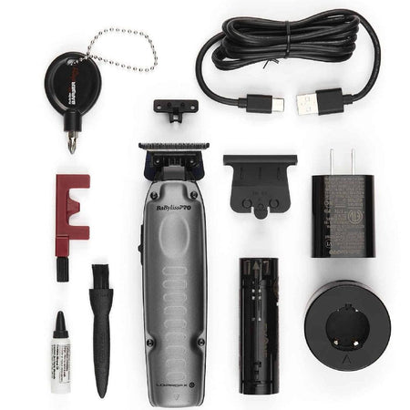 BaBylissPRO FXONE Lo-ProFX Limited Edition Matte Gray Clipper & Trimmer Combo – FX829 & FX729