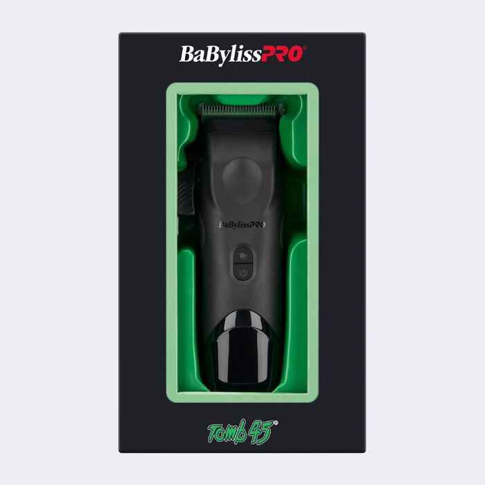 BaBylissPRO x Tomb45 Wireless-Charging Clipper, Trimmer & Double-Foil Shaver Combo