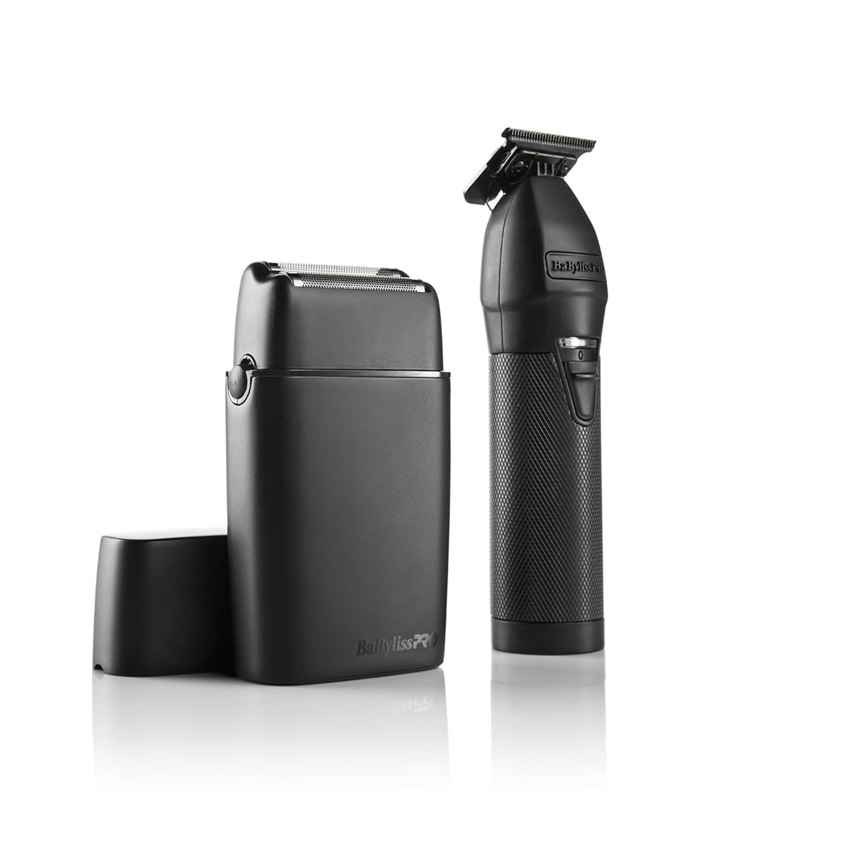 BaBylissPRO LimitedFX Matte Black Trimmer and Double-Foil Shaver Gift Set