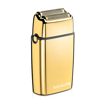 BaBylissPRO FOILFX02 Cord/Cordless Metal Double-Foil Shaver (Gold)