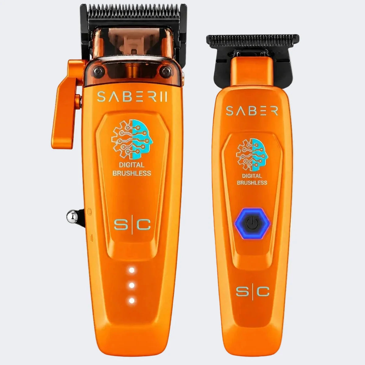 StyleCraft Saber Clipper & Trimmer Combo (Orange)
