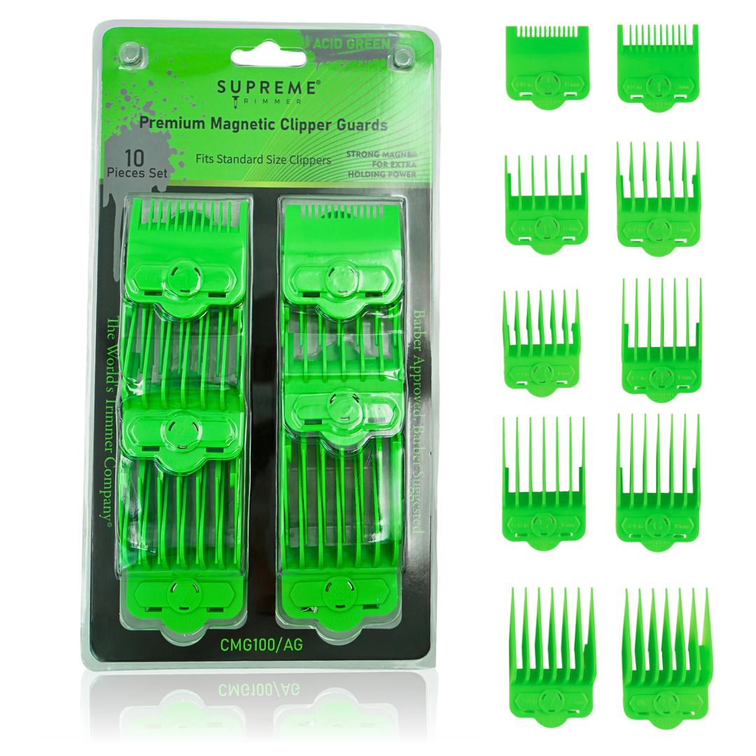 Supreme Trimmer Magnetic & Clip Guards for Clippers CMG100