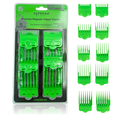 Supreme Trimmer Magnetic & Clip Guards for Clippers CMG100