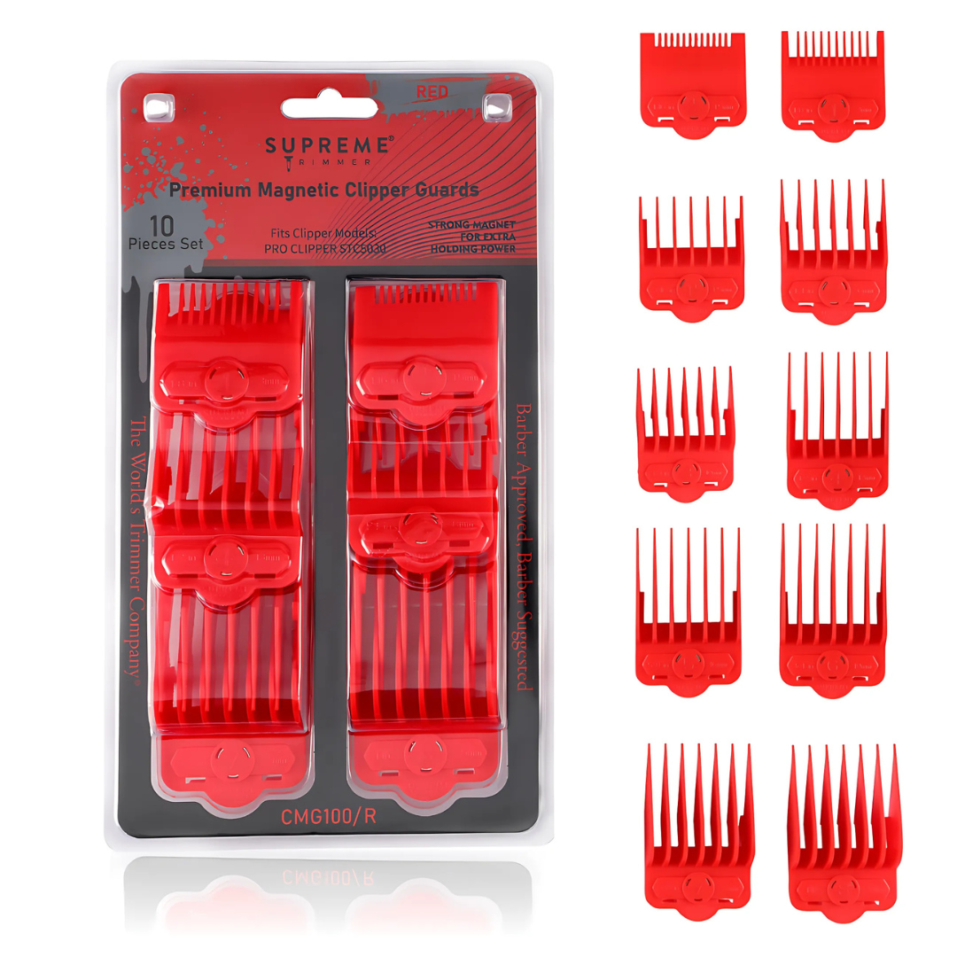 Supreme Trimmer Magnetic & Clip Guards for Clippers CMG100