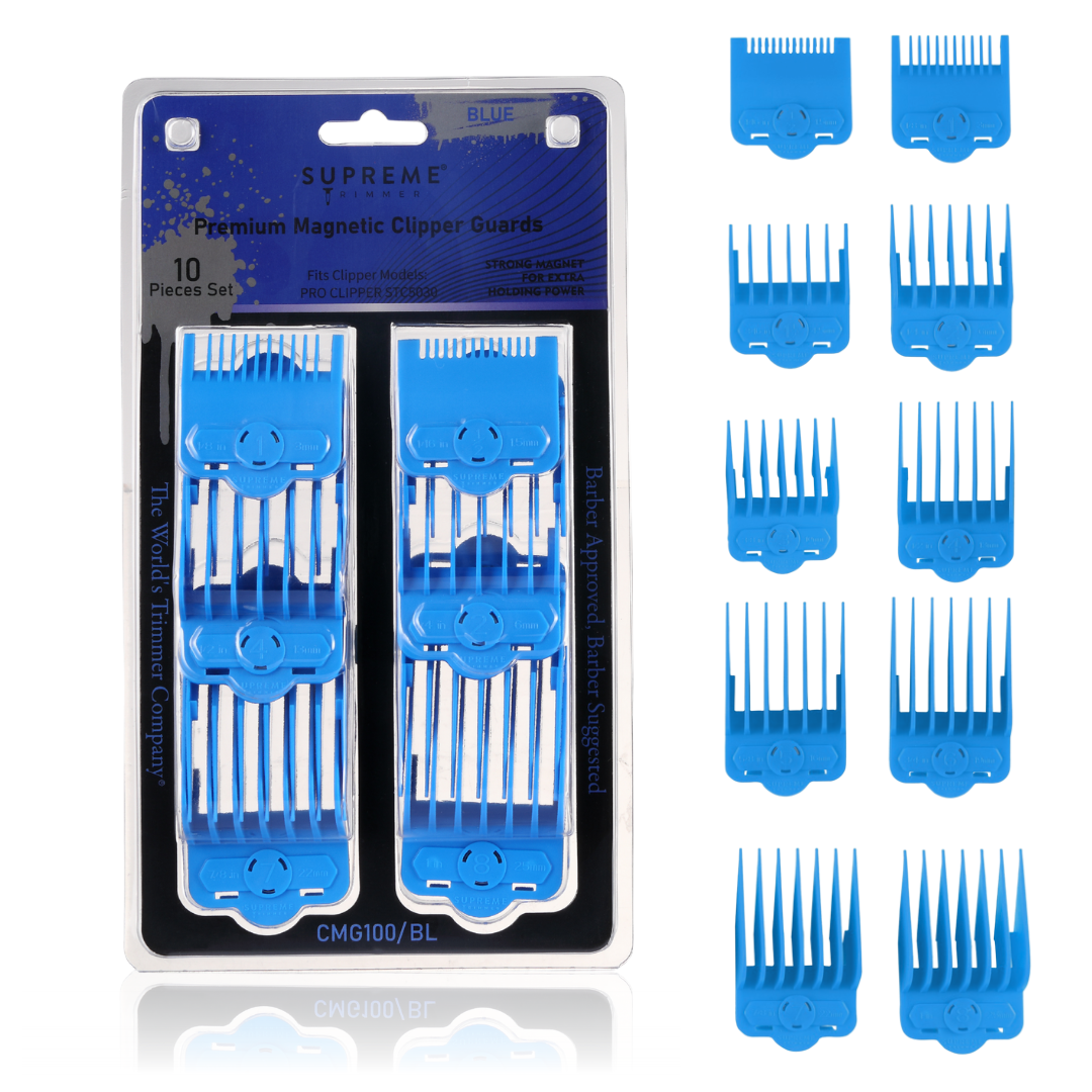 Supreme Trimmer Magnetic & Clip Guards for Clippers CMG100