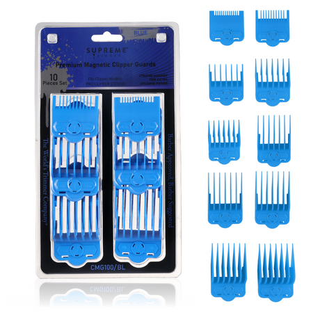 Supreme Trimmer Magnetic & Clip Guards for Clippers CMG100