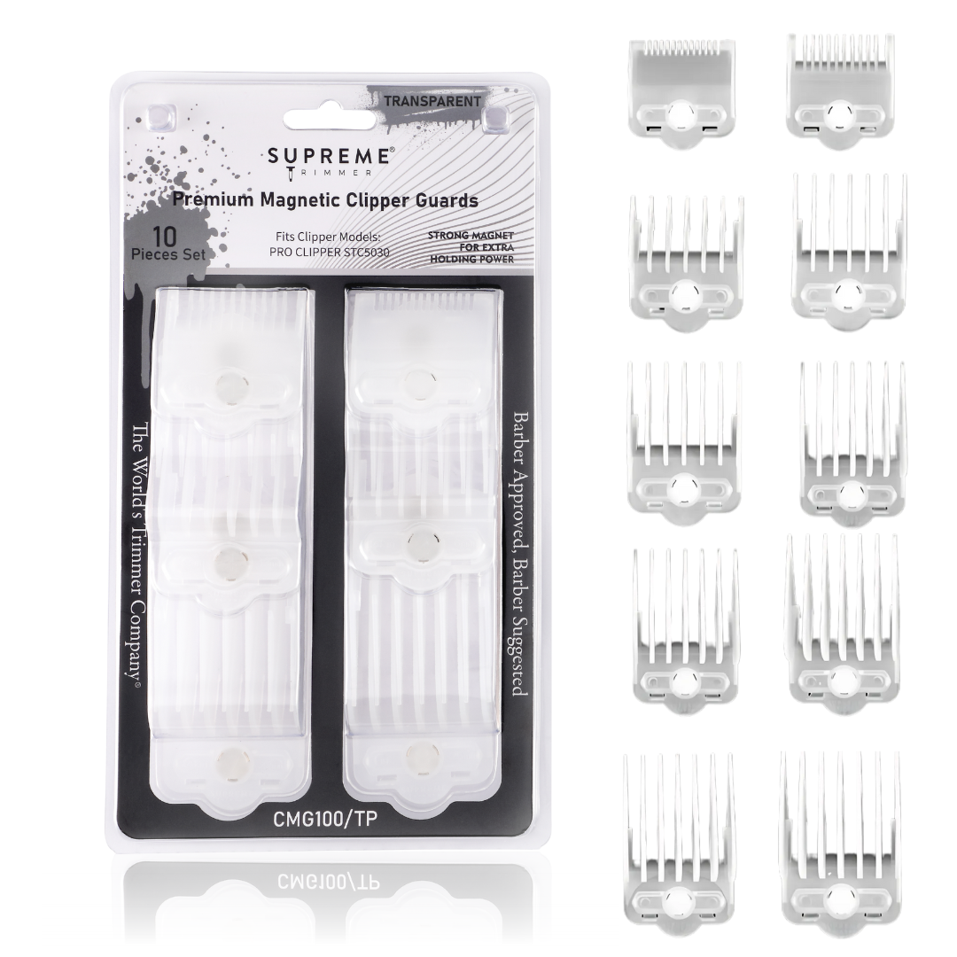Supreme Trimmer Magnetic & Clip Guards for Clippers CMG100
