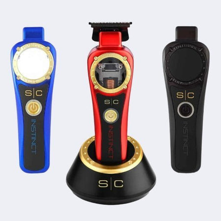 StyleCraft Instinct Clipper and Trimmer Combo with FREE Fade Brush