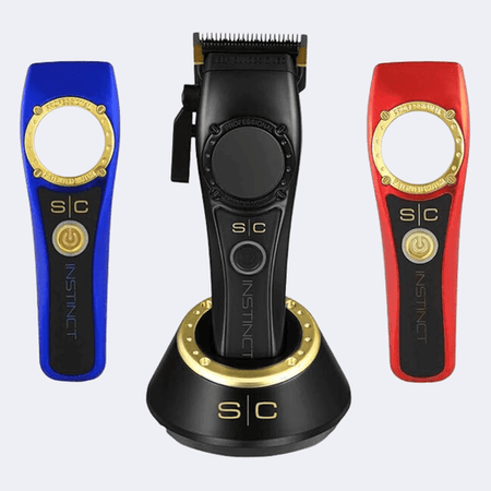 StyleCraft Instinct Clipper and Trimmer Combo with FREE Fade Brush